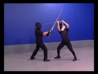 fencing manual on a bastard sword.
