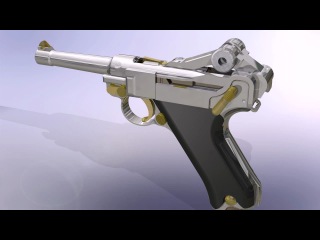 luger in solidworks