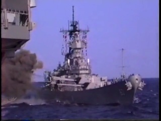 shooting the american battleship missouri